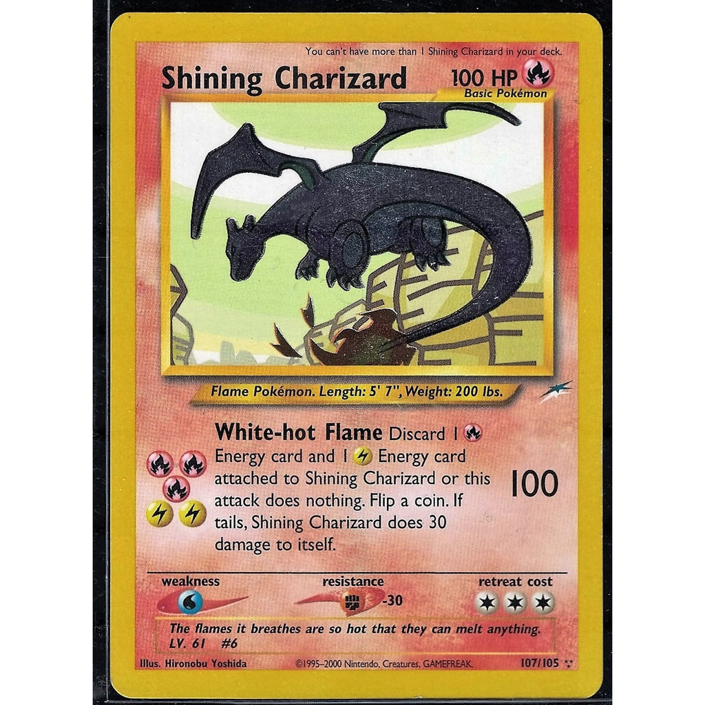 Shining Charizard Pokemon Card The Frugal Dutchman Shining Charizard Pokemon Card The Frugal Dutchman