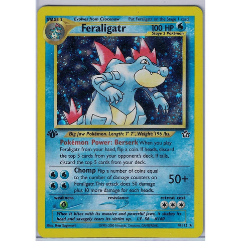 Feraligatr 1st Edition