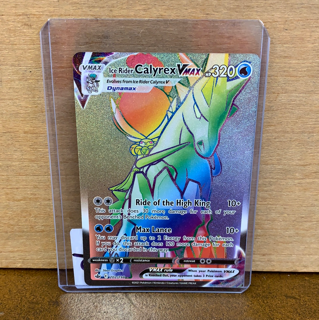Ice Rider Calyrex Vmax(Rainbow Rare) The Frugal Dutchman Ice Rider Calyrex Vmax(Rainbow Rare) The Frugal Dutchman