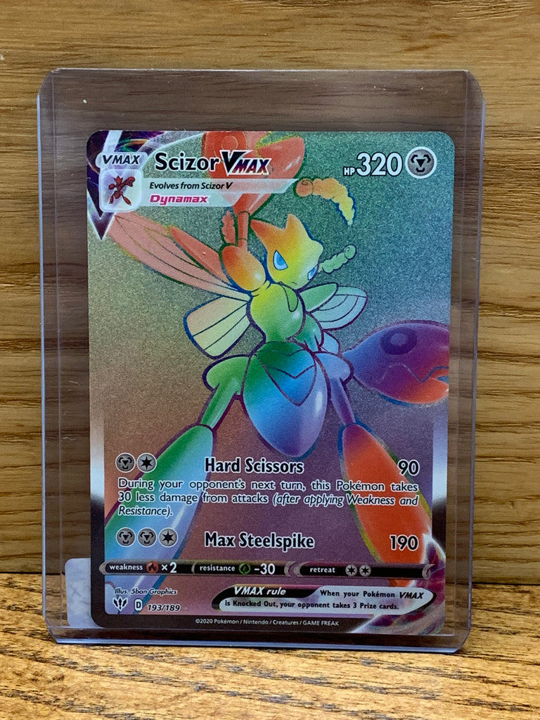 Scizor Vmax(Rainbow Rare) The Frugal Dutchman Scizor Vmax(Rainbow Rare) The Frugal Dutchman