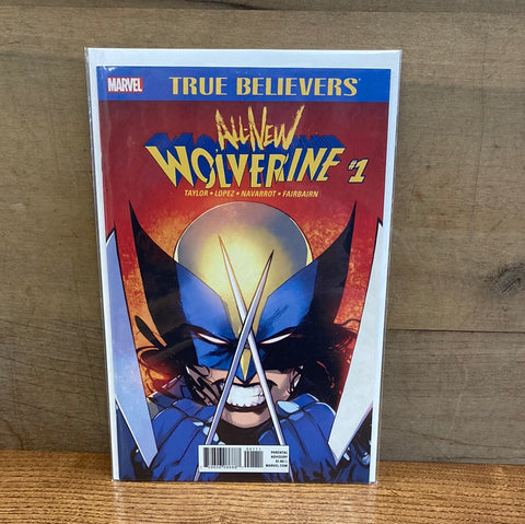 All New Wolverine Key Issue: 1st Appearance Laura Kinney as Wolverine