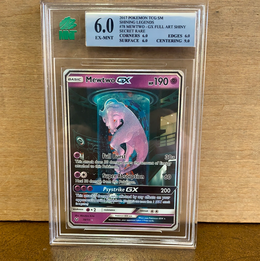 Mewtwo GX(Secret Rare Graded MNT 6) – The Frugal Dutchman