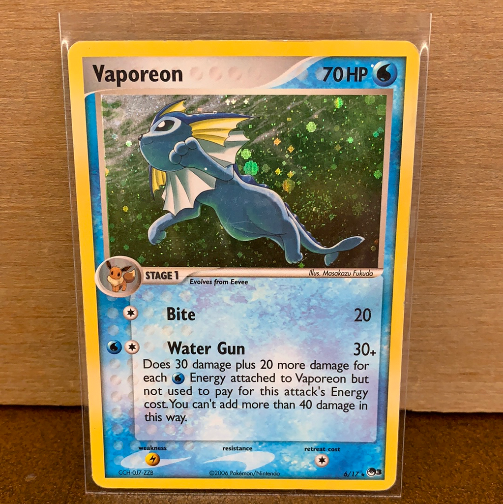 Dark Vaporeon(Holo Rare) The Frugal Dutchman Dark Vaporeon(Holo Rare) The Frugal Dutchman
