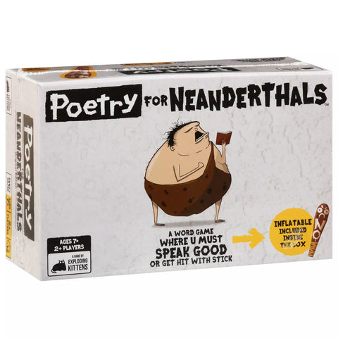 Poetry For Neanderthals