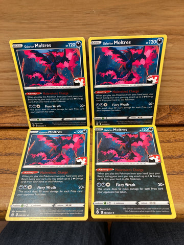 Galarian Moltres(Promo){Set of 4}