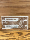 Canadian Tire Money: 50c 2006