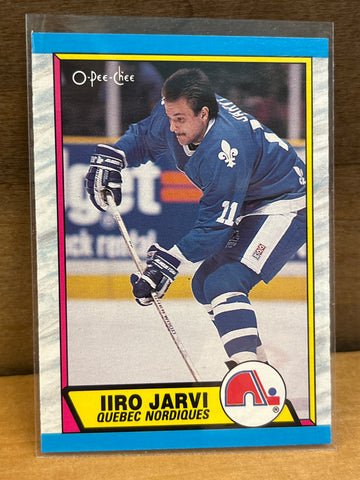 Iiro Jarvi(1989) O-Pee-Chee #264