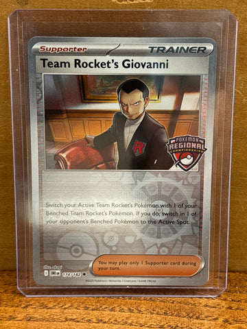 Team Rocket's Giovanni(Regional Promo)