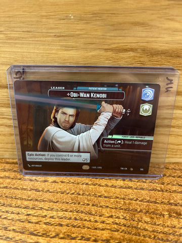 Obi-Wan Kenobi:Patient Mentor(Showcase)