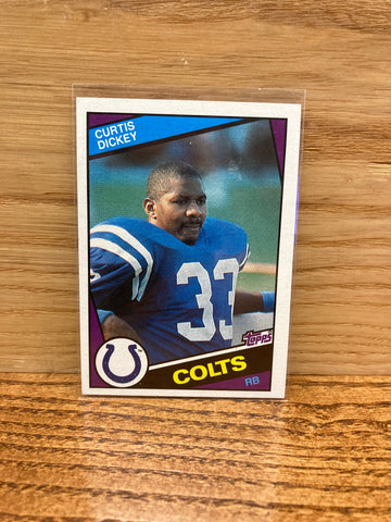 Curtis Dickey(1984) Topps #12
