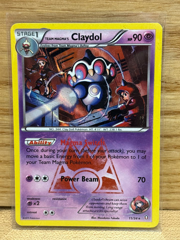 Team Magma's Claydol(Holo)
