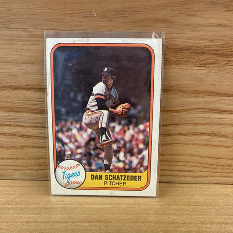 Dan Schatzeder(1981)Fleer #482
