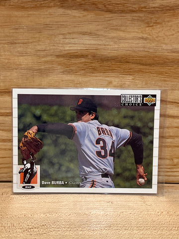 Dave Burba(1994)UD Collector's Choice #67