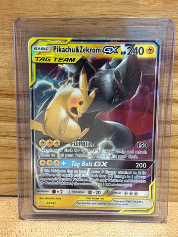 Pikachu & Zekrom GX