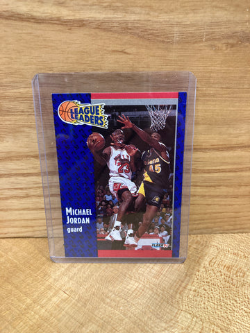 Michael Jordan(1991) Fleer #220