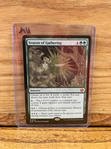 Season of Gathering