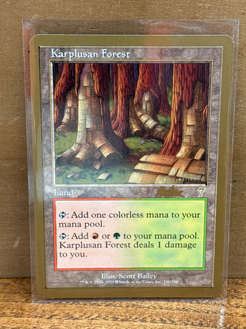 Karplusan Forest(Brian Kibler)