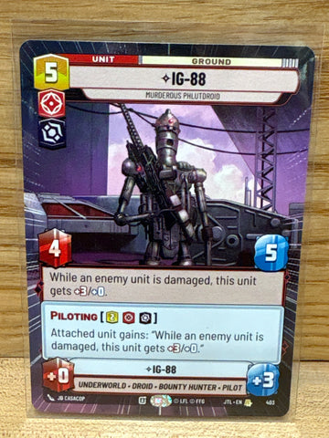 IG-88: Murderous Phlutdroid(Hyperspace)