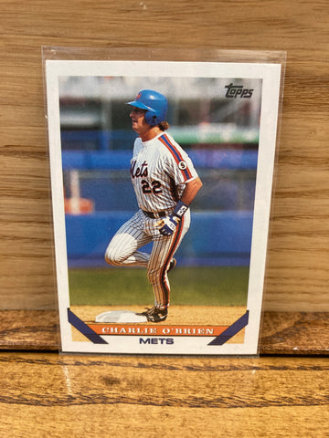 Charlie O'Brien(1993) Topps #242