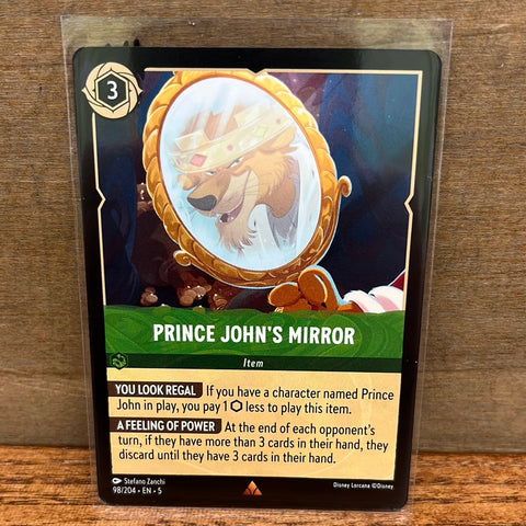 Prince John's Mirror