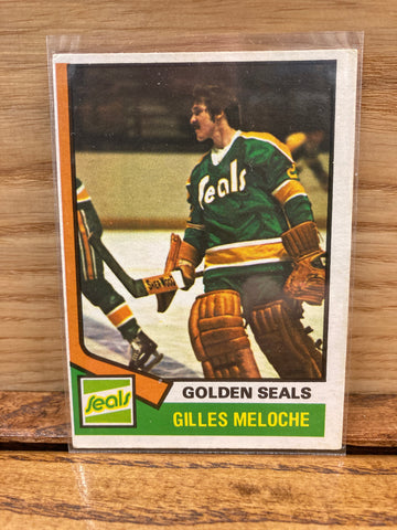 Gilles Meloche(1974) O Pee Chee #205