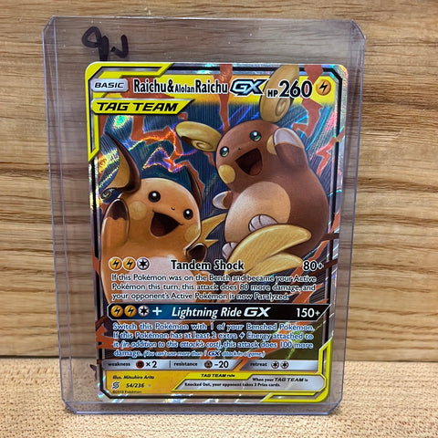 Raichu & Alolan Raichu GX