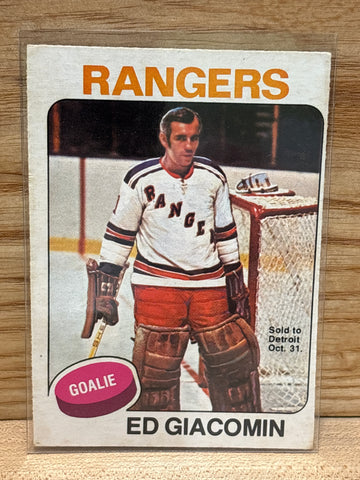 Ed Giacomin(1975) OPeeChee #55
