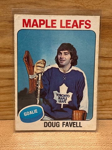 Doug Favell(1975) OPeeChee #381