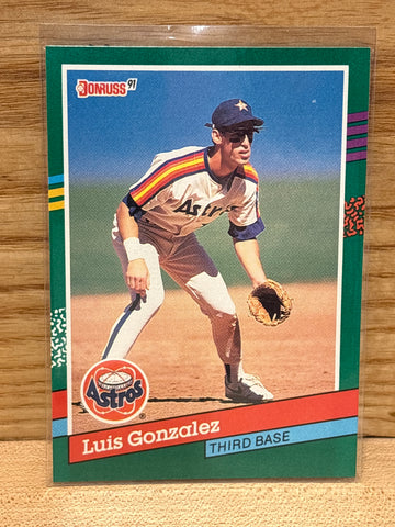 Luis Gonzalez(1990) Donruss #690