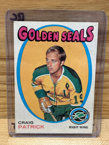 Craig Patrick(1971) O Pee Chee #184(RC)