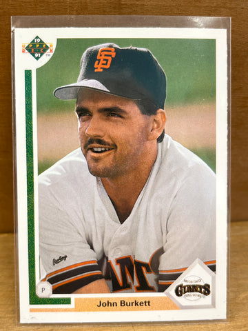 John Burkett(1991) Upper Deck #577