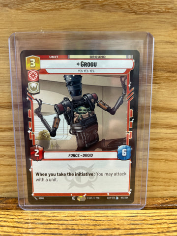 Grogu: Yes, Yes, Yes