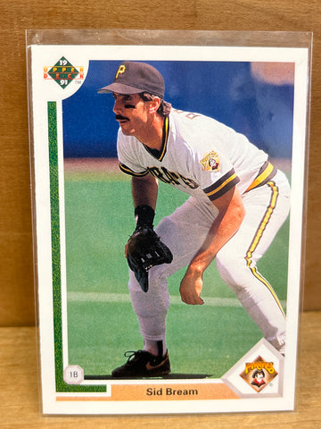 Sid Bream(1991) Upper Deck #109
