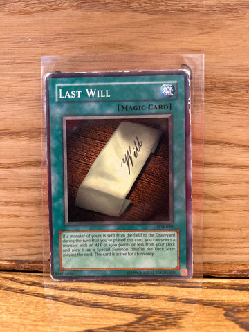 Last Will