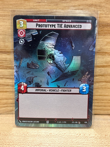 Prototype TIE Advanced(Hyperspace)(Foil)