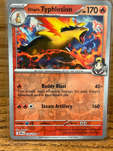 Ethan's Typhlosion(Foil)