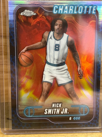 Nick Smith Jr(2025) Topps Chrome #19 Refractor
