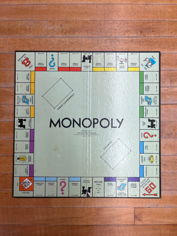 Monopoly Board 1961