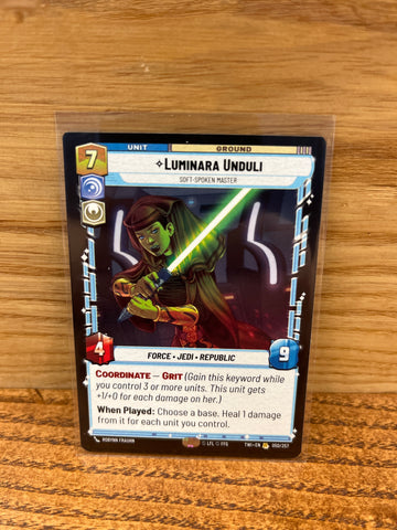 Luminara Unduli: Soft-Spoken Master