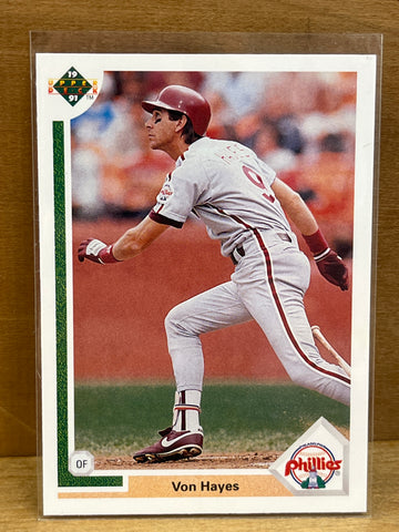 Von Hayes(1991)Upper Deck #368