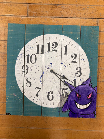 Gengar Clock