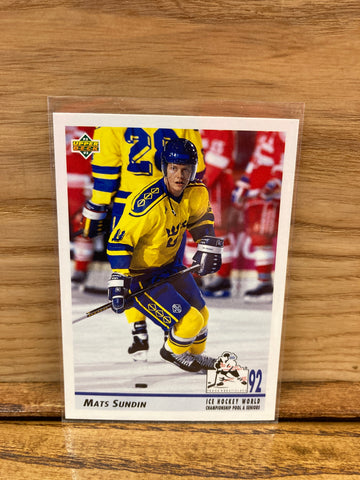 Mats Sundin(1992/93)Upper Deck #374
