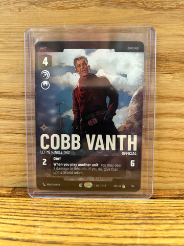Cobb Vanth:Let Me Handle This(Prestige)