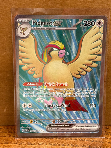 Pidgeot ex(Full Art)