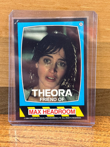 Theora: Friend of Max Headroom #25