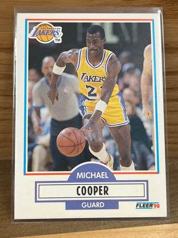 Michael Cooper(1990) Fleer #90