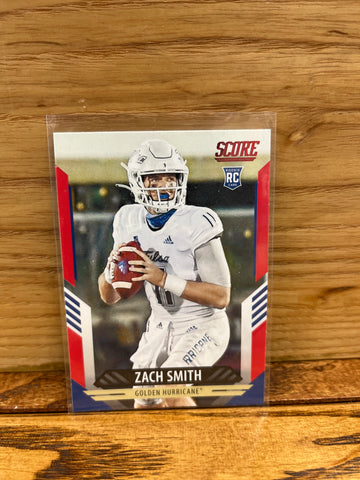 Zach Smith(2021)Panini Score #317 Red