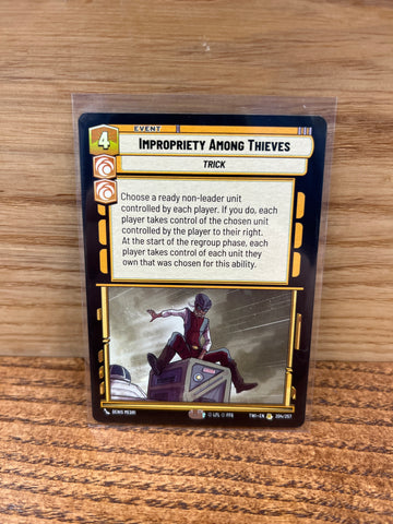 Impropriety Among Thieves