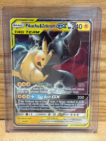 Pikachu & Zekrom GX