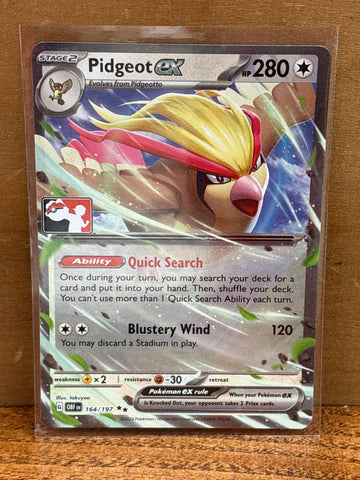 Pidgeot ex(Stamped)